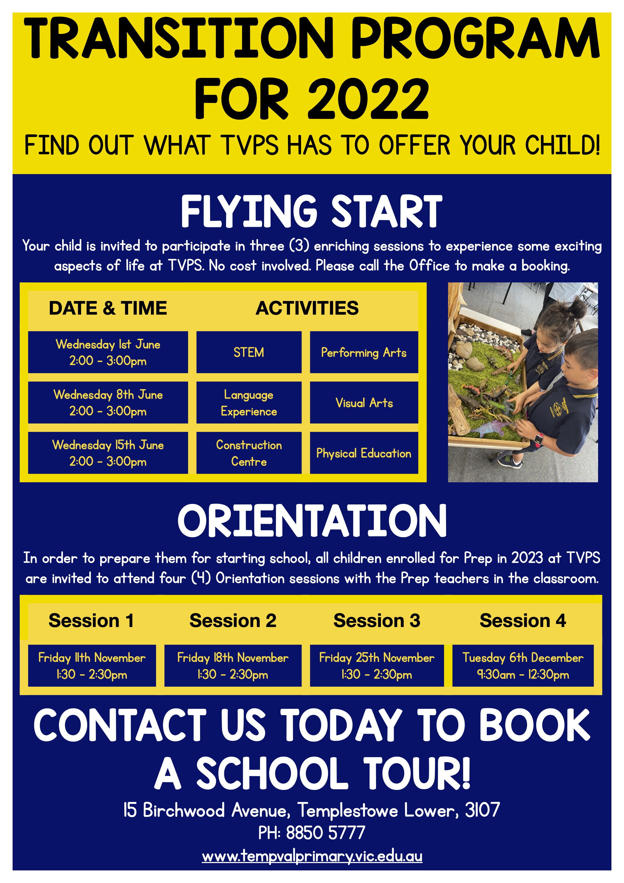 TVPS - Open Day 2022 Brochure Pg2