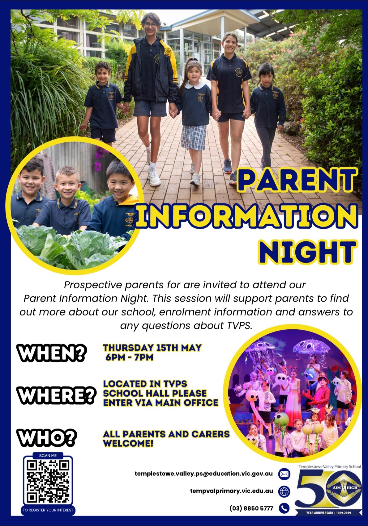 Prep Parent Info Night